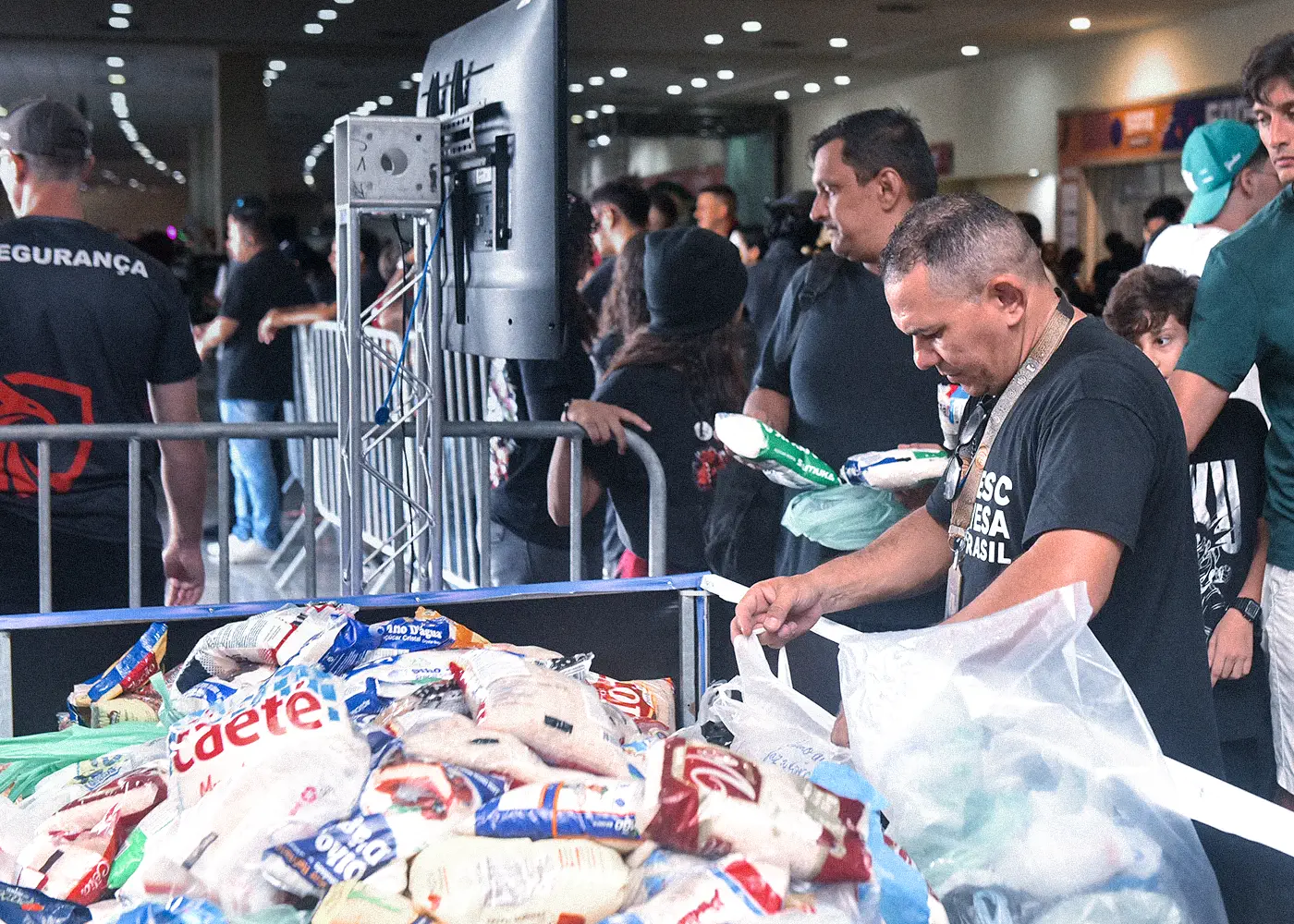 Ação de arrecadação de alimentos